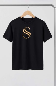 Greylongg Men Brand Logo Printed T-shirt