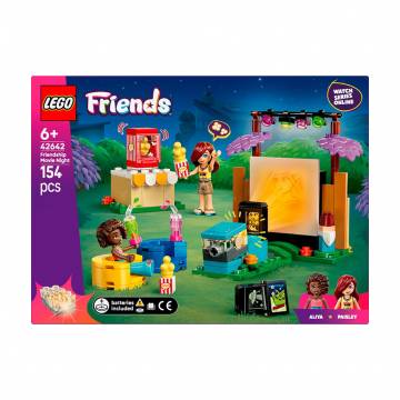 Конструктор LEGO Friends Вечер кино с друзьями, 154 детали, от 6 лет (42642) Конструктор LEGO Friends Вечер кино с друзьями, 154 детали, от 6 лет (42642)