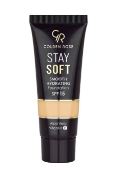 Тональный крем для лица Golden Rose Stay Soft Smooth Hydrating Foundation SPF 15, 203, 35 мл