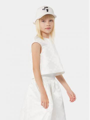 Karl Lagerfeld Kids Блузка Z30117 D Écru Regular Fit Karl Lagerfeld Kids Блузка Z30117 D Écru Regular Fit