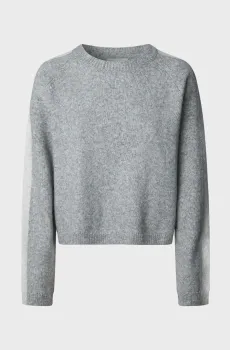 Женский серый джемпер CHIRAZ Серый S Pepe Jeans PL7000043