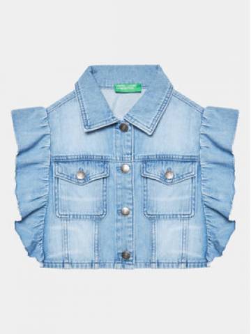 United Colors Of Benetton Жилет 25HHCJ00D Голубий Regular Fit United Colors Of Benetton Жилет 25HHCJ00D Голубий Regular Fit