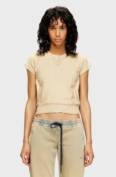 Женский бежевый джемпер M-DEBEE Бежевый S Diesel A18899 0CBDS