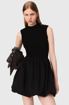 Женское черное платье Черный 36 MAJE MFPRO04346_Black