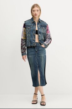 Джинсовая юбка Desigual TWISTED