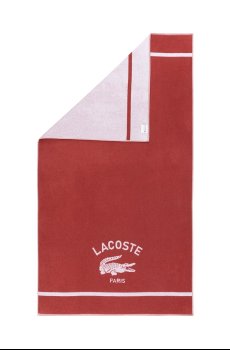 Хлопковое пляжное полотенце Lacoste LORIGINE Sierra 90 x 160 cm