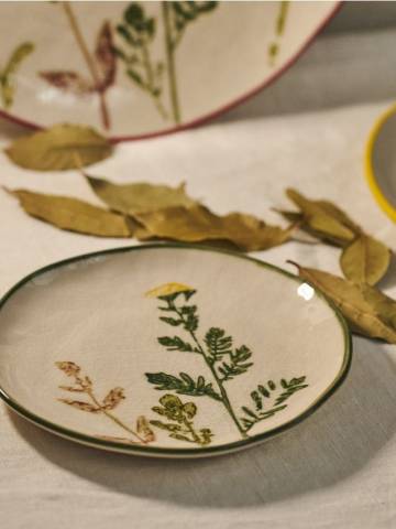 Тарілки, 2 шт. - різнобарвний