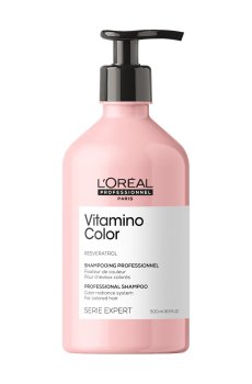 Шампунь LOreal Professionnel Serie Expert Vitamino Color Shampoo для защиты цвета окрашенных волос, 500 мл