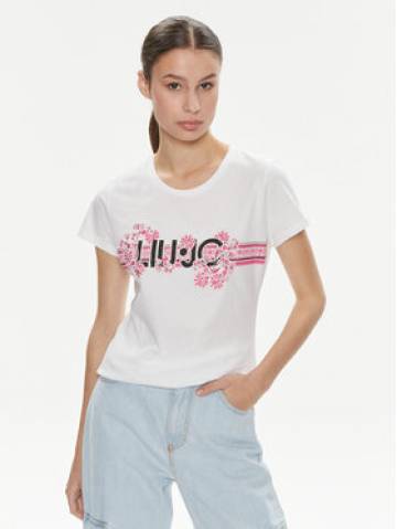 Liu Jo Футболка MA4340 JS923 Білий Regular Fit Liu Jo Футболка MA4340 JS923 Білий Regular Fit