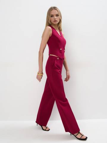 Mohito - Широкі штани - фуксія - 36