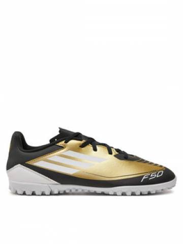adidas Взуття для футболу F50 Club Messi Turf IG9330 Золотий adidas Взуття для футболу F50 Club Messi Turf IG9330 Золотий