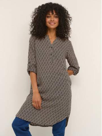 Kaffe Туніка Kenny 10507214 Чорний Regular Fit Kaffe Туніка Kenny 10507214 Чорний Regular Fit