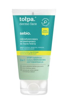 Очищающий гель для лица Tolpa Dermo Face Sebio Micro Exfoliating Facial Cleansing Gel, 150 мл