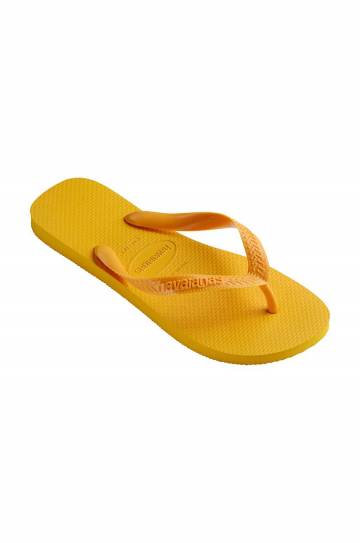 Вьетнамки Havaianas TOP женские цвет жёлтый на плоском ходу 4000029.1740 Вьетнамки Havaianas TOP женские цвет жёлтый на плоском ходу 4000029.1740