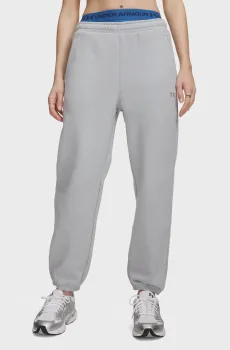 Женские серые спортивные брюки UA Icon HWT Gym Pant-GRY Серый XS Under Armour 6015208-011