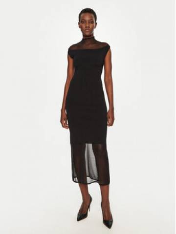 Calvin Klein Повсякденна сукня K20K207919 Чорний Regular Fit Calvin Klein Повсякденна сукня K20K207919 Чорний Regular Fit