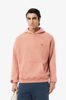 Мужское оранжевое худи Оранжевый L Lacoste SH9905I1K