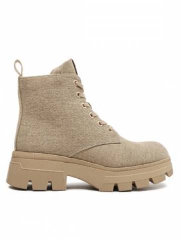 Calvin Klein Jeans Черевики туристичні Chunky Combat Laceup Boot Co YW0YW01239 Бежевий Calvin Klein Jeans Черевики туристичні Chunky Combat Laceup Boot Co YW0YW01239 Бежевий