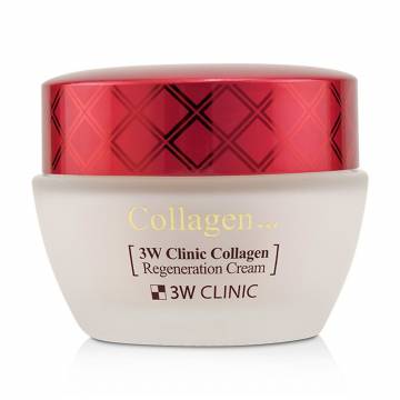 Восстанавливающий крем для лица 3W Clinic Collagen Regeneration Cream с коллагеном, 60 мл Восстанавливающий крем для лица 3W Clinic Collagen Regeneration Cream с коллагеном, 60 мл