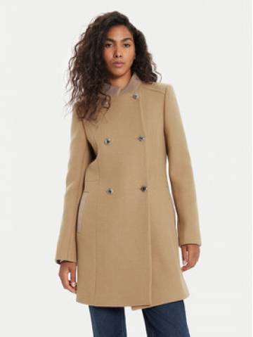 Morgan Вовняне пальто 242-GSUZI Коричневий Slim Fit Morgan Вовняне пальто 242-GSUZI Коричневий Slim Fit
