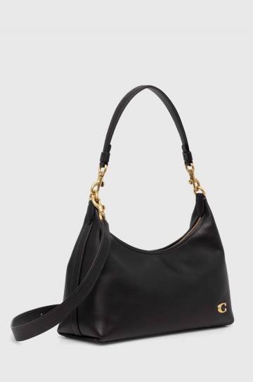 Кожаная сумочка Coach Juliet цвет чёрный CR981 Кожаная сумочка Coach Juliet цвет чёрный CR981