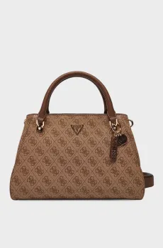 Женская бежевая сумка с узором Бежевый ONESIZE Guess HWBG96.72070;LGW