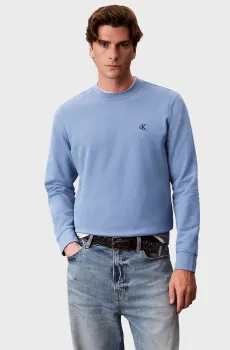 Мужской голубой свитшот 350TERRY MONGRM Голубой L Calvin Klein Jeans LV04RG275G