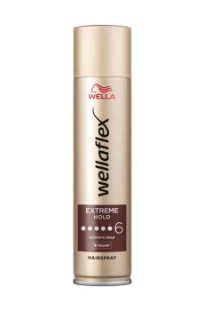 Лак для волос WELLA Wellaflex Extreme Hold максимально сильной фиксации, 400 мл