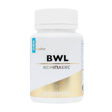 Комплекс для улучшения пищеварения ABU - All Be Ukraine BWL, 60 таблеток
