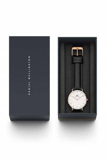 Часы Daniel Wellington Classic 36 Sheffield цвет розовый Часы Daniel Wellington Classic 36 Sheffield цвет розовый