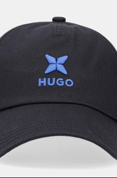 Хлопковая кепка Hugo Blue Jinko-Star