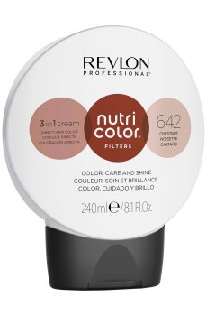 Тонирующая маска для волос Revlon Professional Nutri Color Filters Toning 642 Chestnut, 240 мл