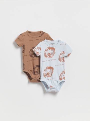 Reserved - BABIES` BODY SUIT - блідо-блакитний - 5391S-05X Reserved - BABIES` BODY SUIT - блідо-блакитний - 5391S-05X