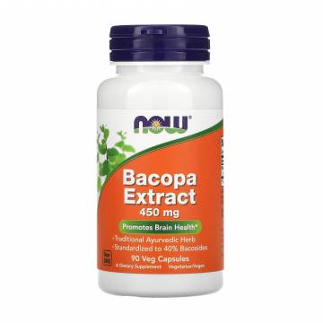 Экстракт бакопа NOW Foods Bacopa Extract 450 мг, 90 капсул Экстракт бакопа NOW Foods Bacopa Extract 450 мг, 90 капсул
