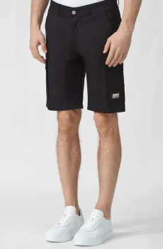 Мужские черные шорты Черный 35 Karl Lagerfeld 532803.255818;990