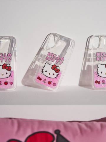 Чохол для iPhone 16 Hello Kitty - яскраво-рожевий Чохол для iPhone 16 Hello Kitty - яскраво-рожевий