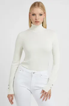 Женский белый гольф Белый XS Guess W2BR53.Z2V62;G012