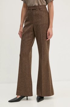 Шерстяные брюки Remain Herringbone Flare Pants