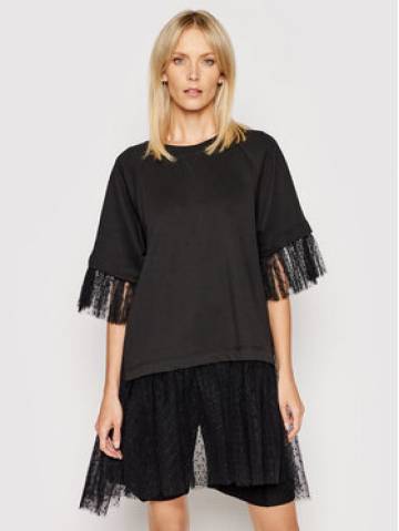 Red Valentino Світшот VR0MF07I Чорний Regular Fit Red Valentino Світшот VR0MF07I Чорний Regular Fit
