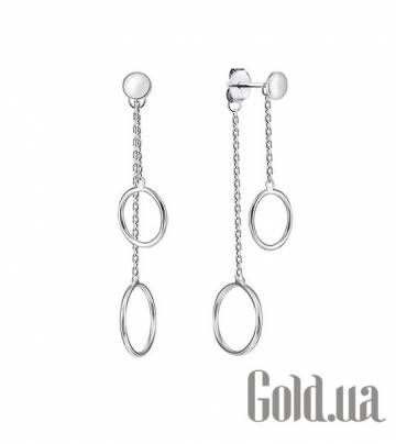 Серьги с подвесками Silvex925 Серьги с подвесками Silvex925