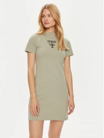 Guess Повсякденна сукня V4YK02 KCDH1 Зелений Regular Fit Guess Повсякденна сукня V4YK02 KCDH1 Зелений Regular Fit