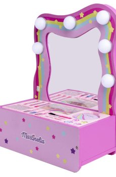 Набір косметики Martinelia Макіяжний столик рожевий (85110/1)