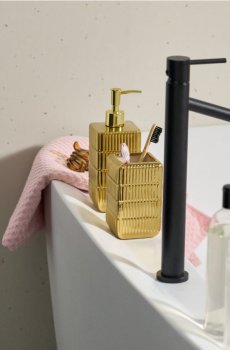 Стакан для зубних щіток - золотий