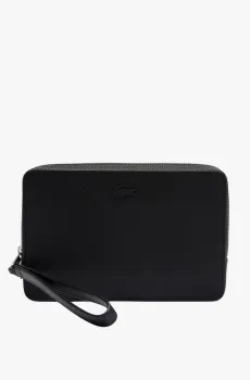 Мужской черный кошелек Черный ONESIZE Lacoste NH2922CE000