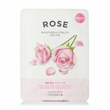 Укрепляющая тканевая маска для лица Its Skin The Fresh Rose Mask Sheet с экстрактом розы, 20 г Укрепляющая тканевая маска для лица Its Skin The Fresh Rose Mask Sheet с экстрактом розы, 20 г
