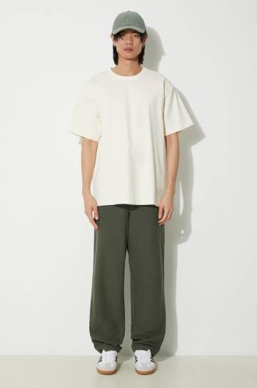 Брюки с примесью льна Norse Projects Ezra Relaxed Cotton Linen цвет зелёный прямые N25.0402.8022 Брюки с примесью льна Norse Projects Ezra Relaxed Cotton Linen цвет зелёный прямые N25.0402.8022