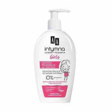 Эмульсия для интимной гигиены AA Baby Girl Intimate Emulsion, 300 мл Эмульсия для интимной гигиены AA Baby Girl Intimate Emulsion, 300 мл