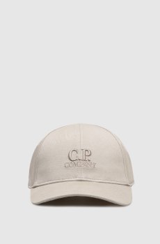 Серая кепка с логотипом