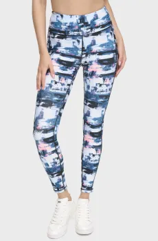 Женские леггинсы с узором Разноцветный S DKNY DP3P2950