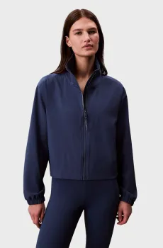 Женская темно-синяя спортивная кофта MODERN Синий M Calvin Klein LVGWS4J407